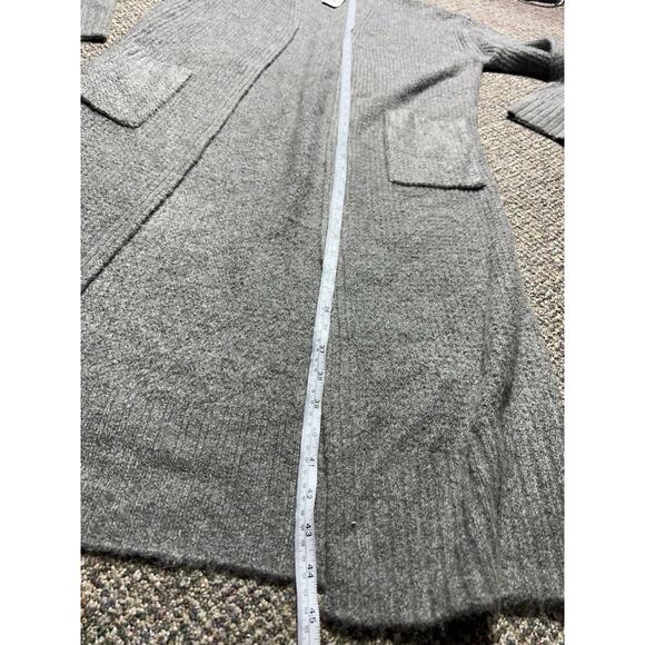 Express Open Front, Long Cardigan Gray Womens Small, NWT - Picture 5 of 8